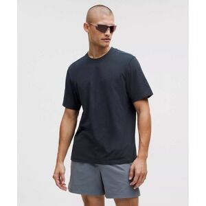 Lululemon ABC Mens Short Sleeve TShirt‎ Dark Gray Athleisure Casual Size M
